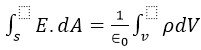 i form of gausss law