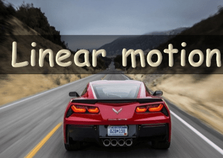 linear motion