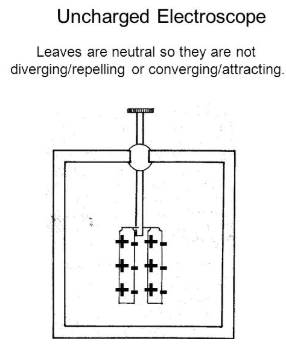 Uncharged electroscope