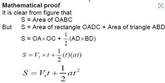 second equation of motion derivation 1